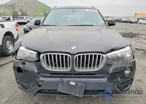 2017 BMW X3 xDrive28I из США, поврежденный, VIN 5UXWX9C38H0W78151